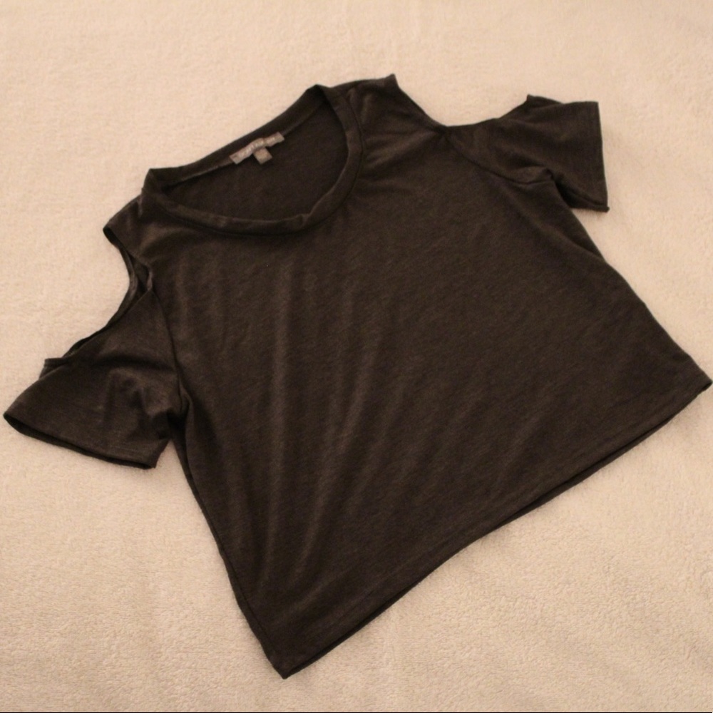 American Eagle Cold Shoulder Crop Top